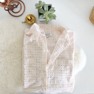 Madewell Eyelet Courier Shirt